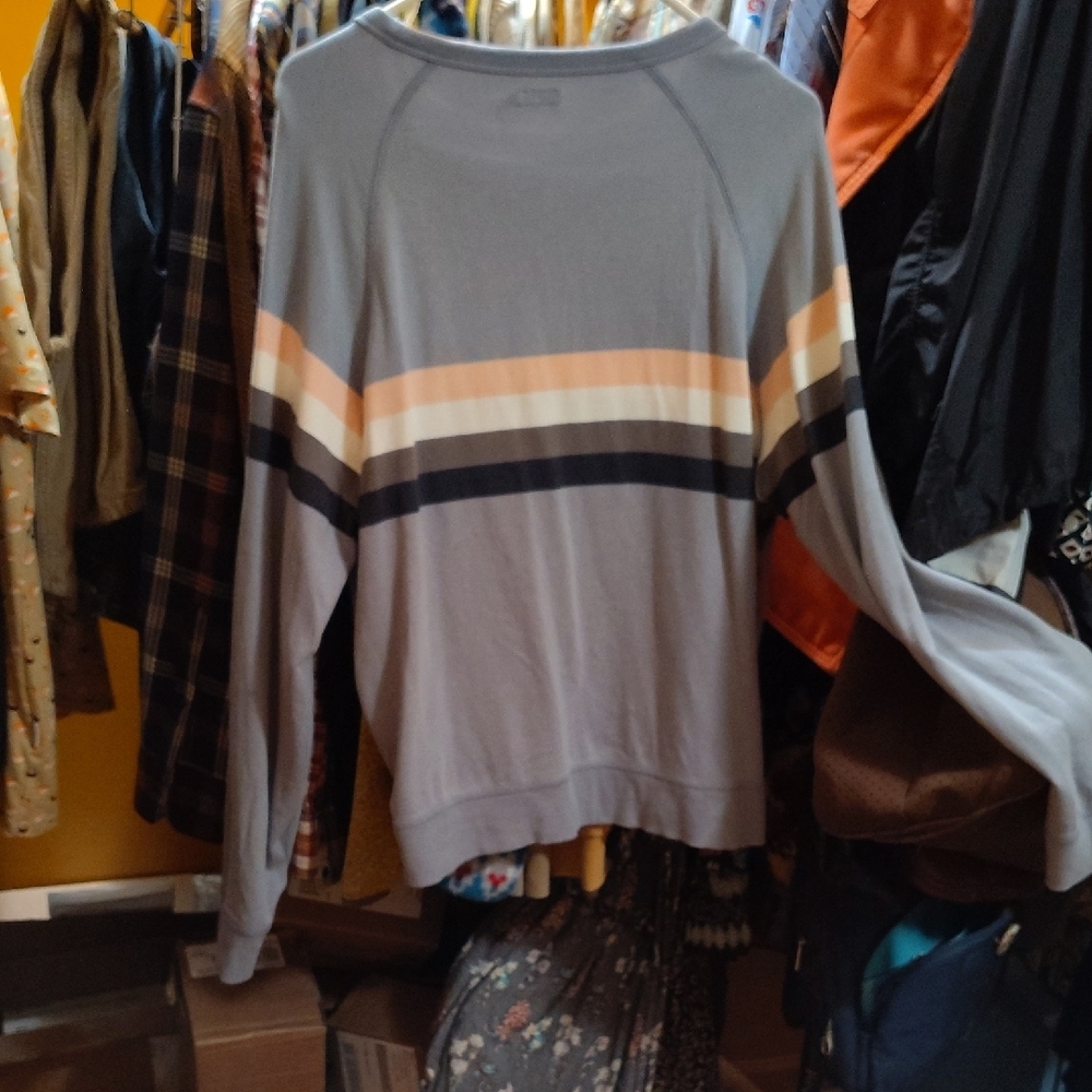 Faherty Light Gray Knit Shirt - Picture 3 of 4